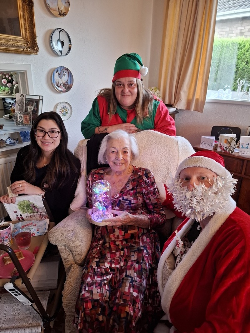 Other image for Care team goes the extra mile to bring festive cheer